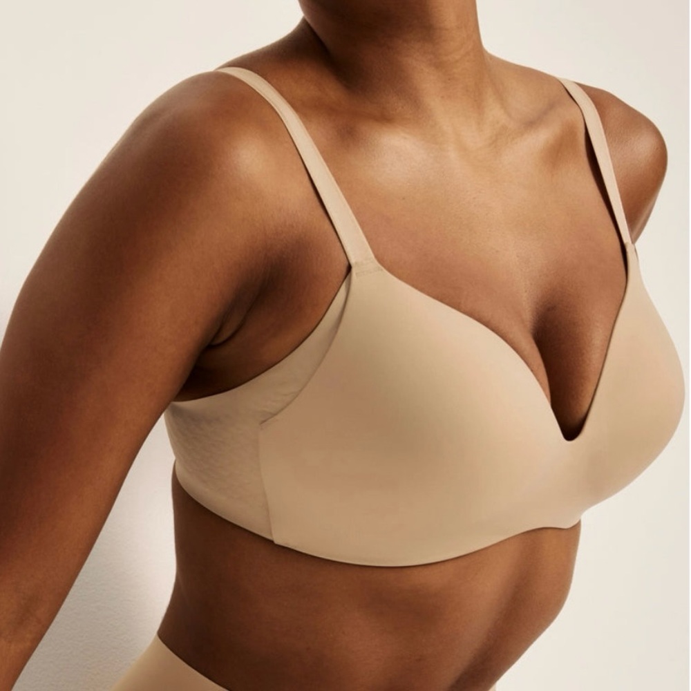 Knix WingWoman Contour Bra in Warm Sand Size 36 C
